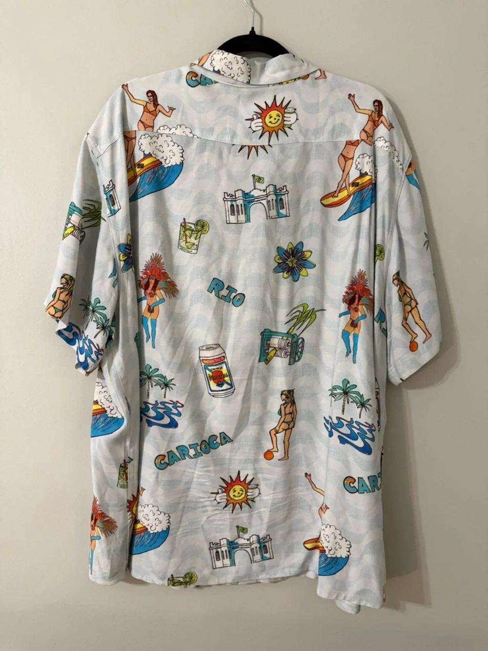 Baja Llama Nighthawk Shirt XXL Brazilian Print